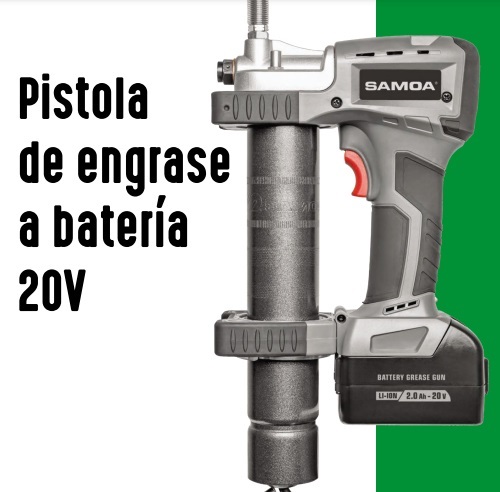 pistola de engrase bateria de 20v